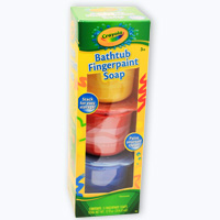 bathtub fingerpaint soap
