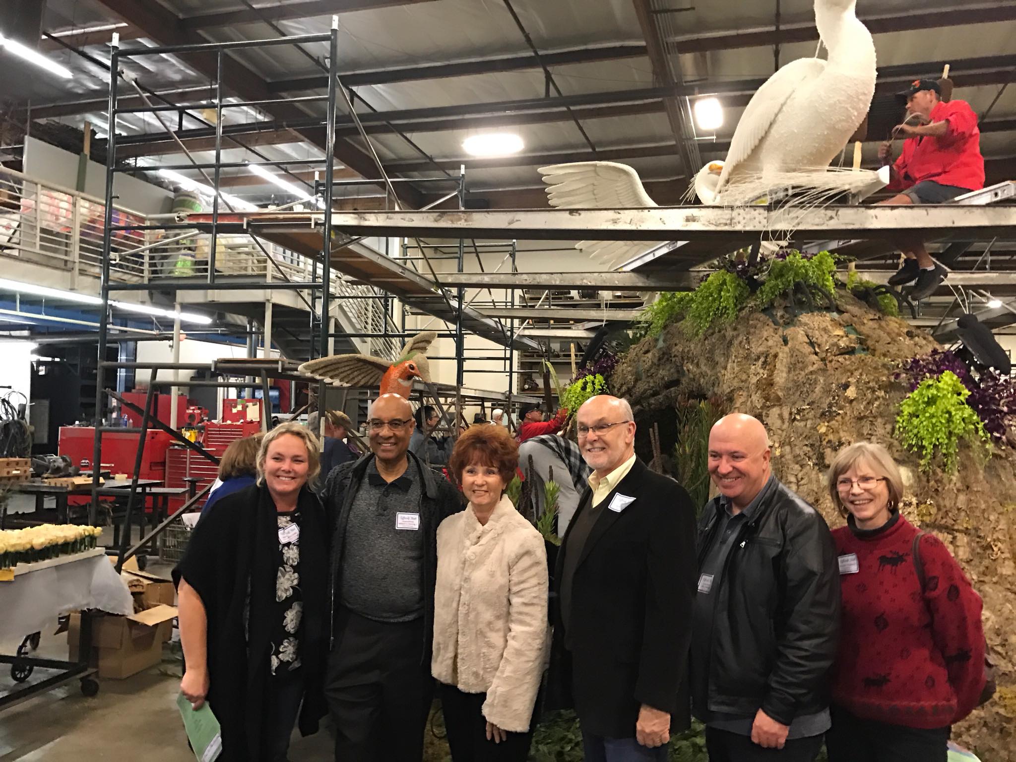 Madrona Marsh rose parade float