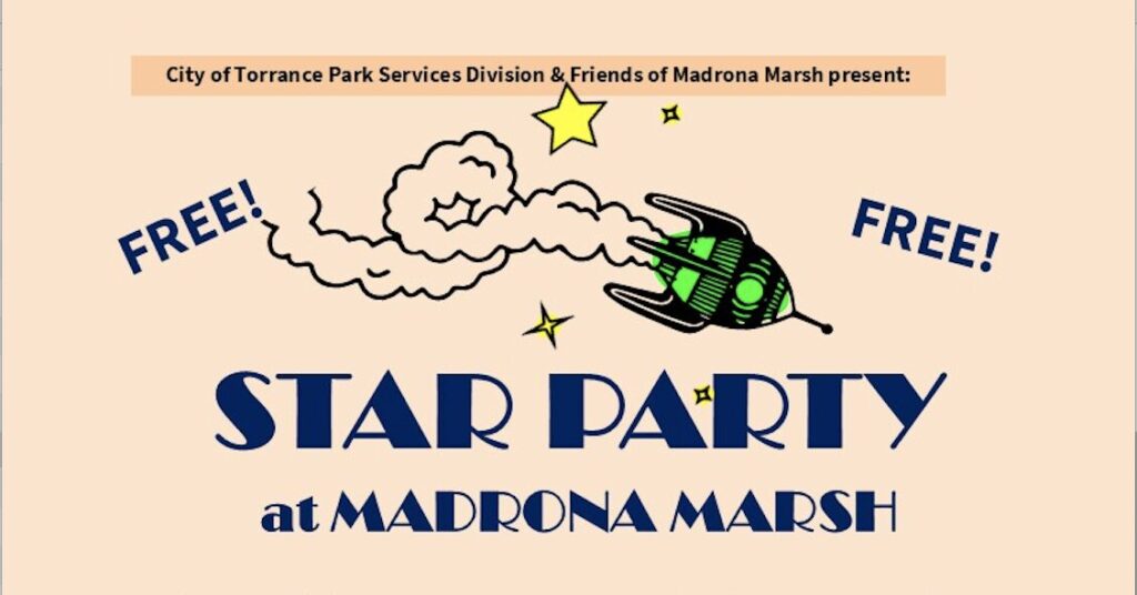 Flyer header for Star Party
