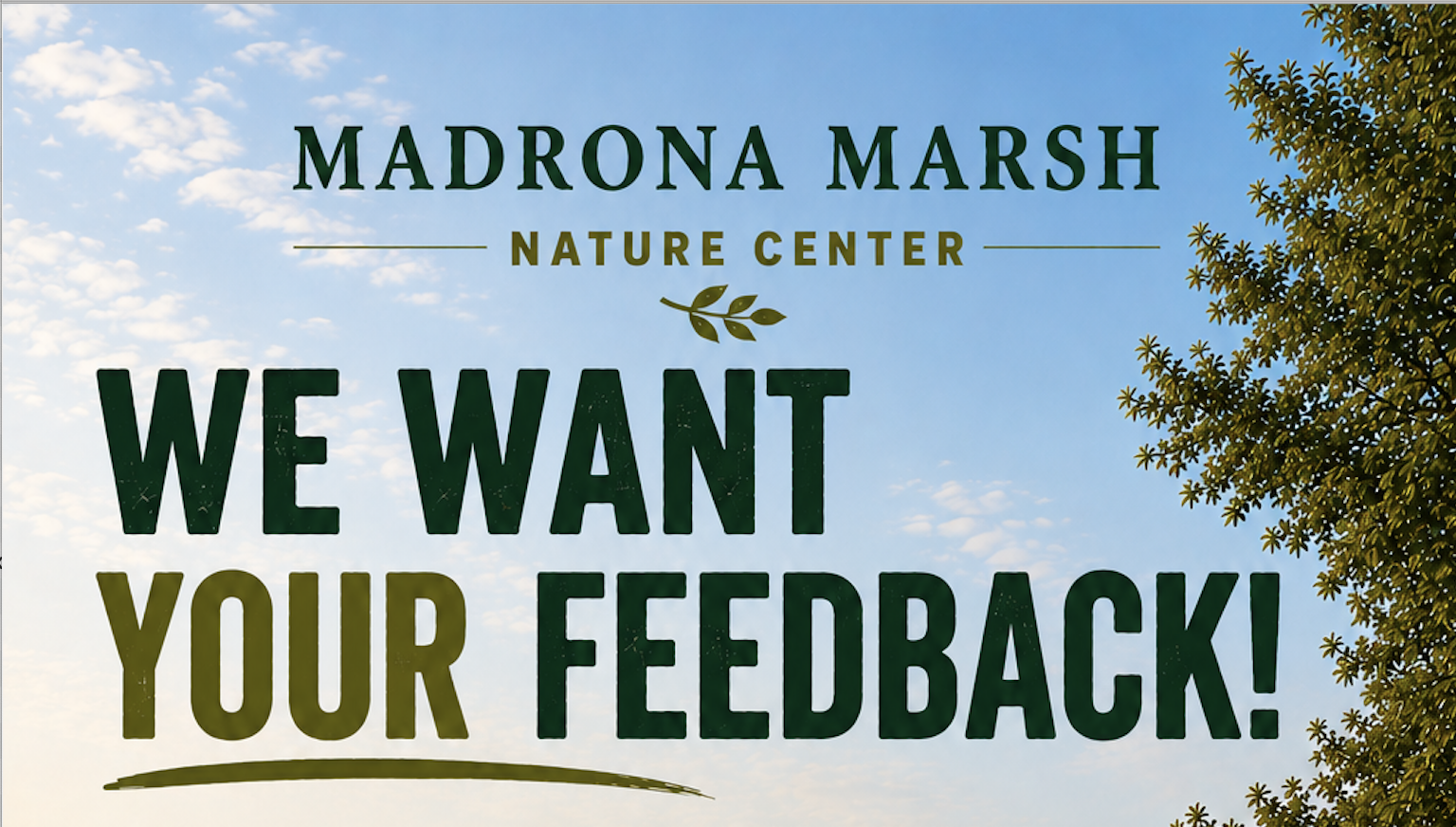 What You’d Like in the Nature Center Exhibit Hall